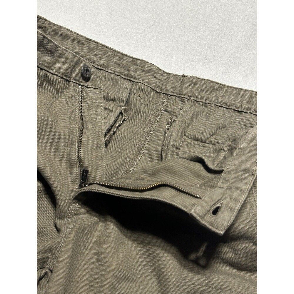 Duluth Trading Fire Hose Cargo Shorts Mens 36 Rugged Cotton Canvas 9" *Not Flex - Picture 4 of 10